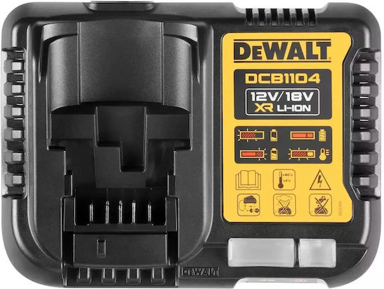 Dewalt Комплект 2 Батерии за Инструменти Литиеви 18V Капацитет 5Ах със Зарядно