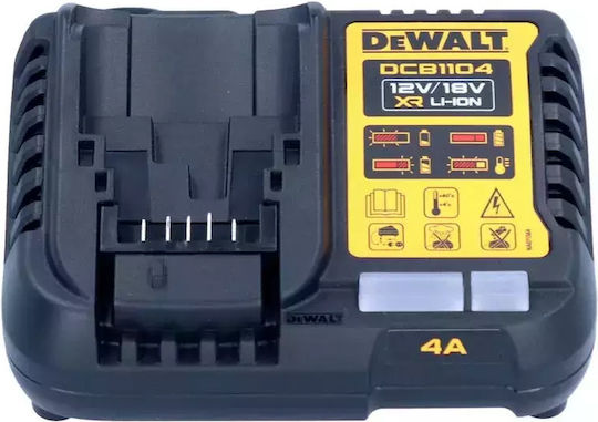 Dewalt Σετ 2 Μπαταριών Εργαλείου 18V Χωρητικότητας 5Ah με Φορτιστή PowerStack