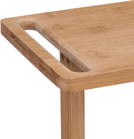 5Five Troleu De Bucătărie Din Lemn Cu 3 Locuri Bej 33x18x89cm