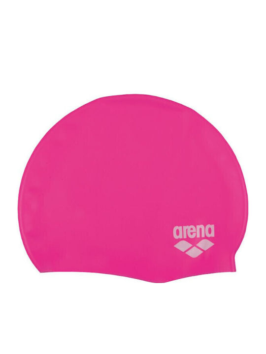 Arena Silicone Kids Swimming Cap Pink