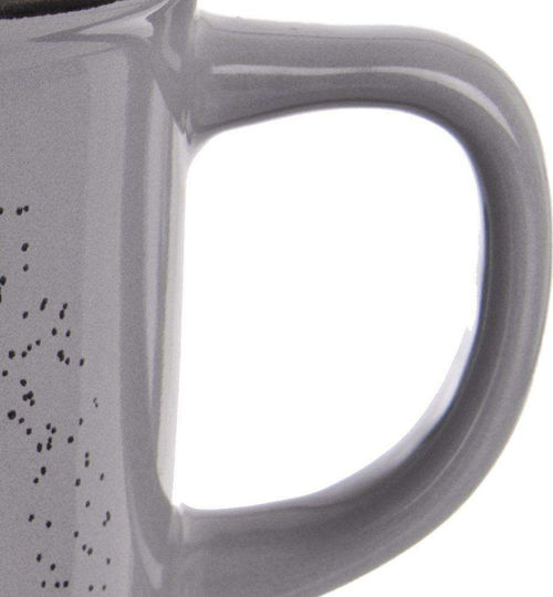 Orion Керамична Чаша Сива 370ml