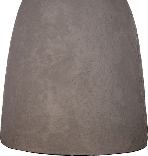 Seppo Rotund Masă Sala de mese din Ciment Gri 119x119x75.5buc