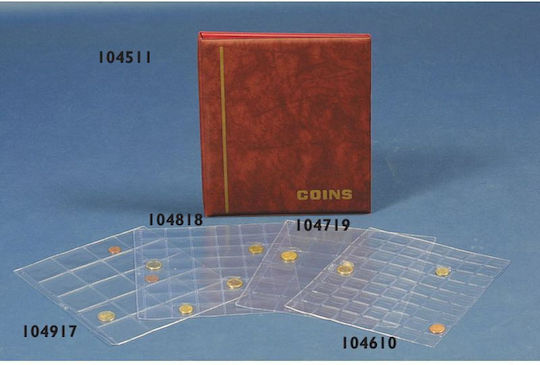Coin Album Wallet A4 12 Pages 4 Rings