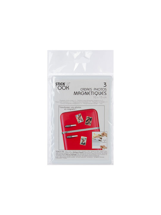 Μαγνητικές Θήκες Φωτογραφιών Σετ 3τμχ A-s Magnetic Tally 664350263 Πλαστικό