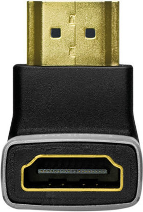 LogiLink Convertor HDMI masculin în HDMI feminin Auriu 1buc AH0005A