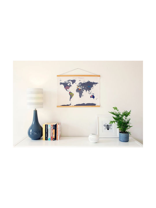 Плетена Карта Suck Uk 39x28 См