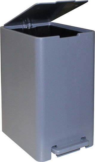 Κάδος Μπάνιου Πεντάλ 17lt 18.5x26x37cm Εσωτερικό Κάδο 10lt 1.04kg Πλαστικό Soft Close Γκρι Τιτανίου Ελλάδας Κάδος Μπάνιου Πεντάλ 17lt 18.5x26x37cm Εσωτερικό Κάδο 10lt 1.04kg Πλαστικό Soft Close Γκρι Τιτανίου Ελλάδας