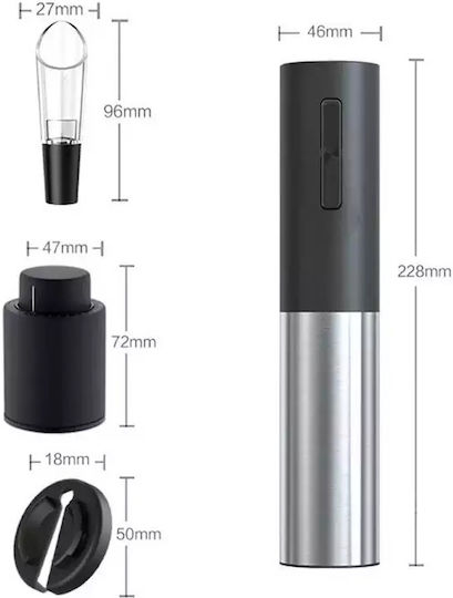 Electric Rechargeable Wine Corkscrew Set Accessory – Elegance & Practicality
