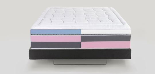 Magniflex Audace Armonia Magnigel Dual 12 King Size Ανατομικό Στρώμα Memory Foam 200x200cm με Ανώστρωμα
