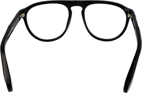 Philipp Plein Herren Acetat Brillengestelle Schwarz VPP016M 0700
