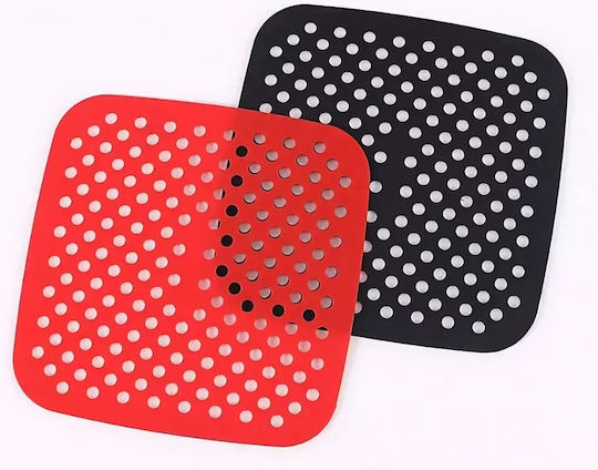 Silicone Non-Stick Air Fryer Accessory 21x21cm – Square