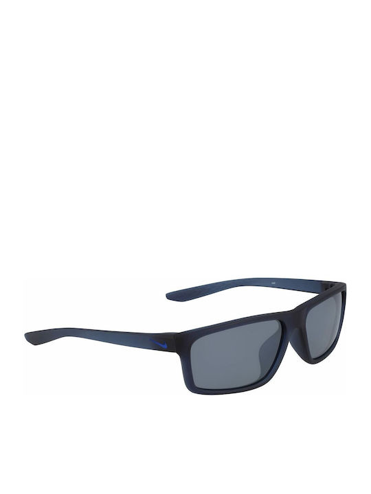 Nike Chronicle Unisex Sunglasses with Blue Frame and Transparent Mirror Lens