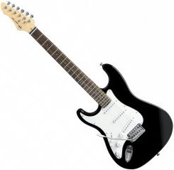 Gewa Ps503101 Rc-100lh Stratocaster Chitară Electrică Pentru Stângaci Neagră