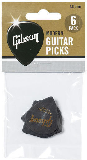 Gibson Πεννες 6 Τεμ Modern Black 0.73mm