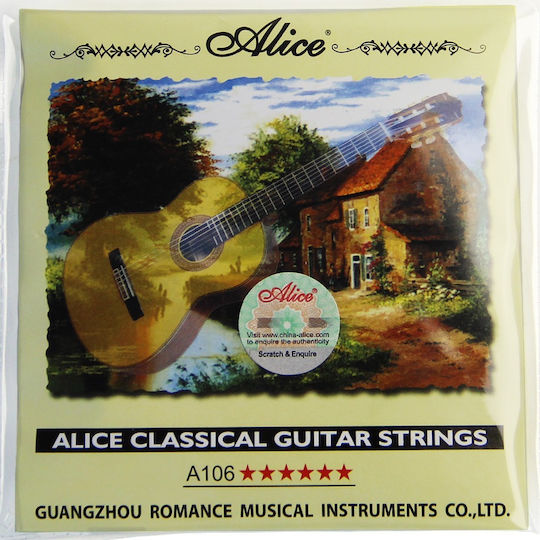 Alice Music Single Nylon String for Classic Guitar Guitar