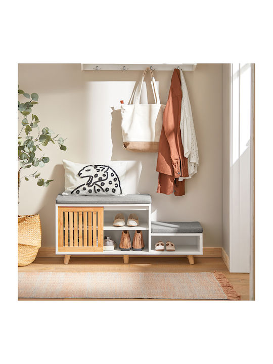 Entry Furniture White 100x45x35cm
