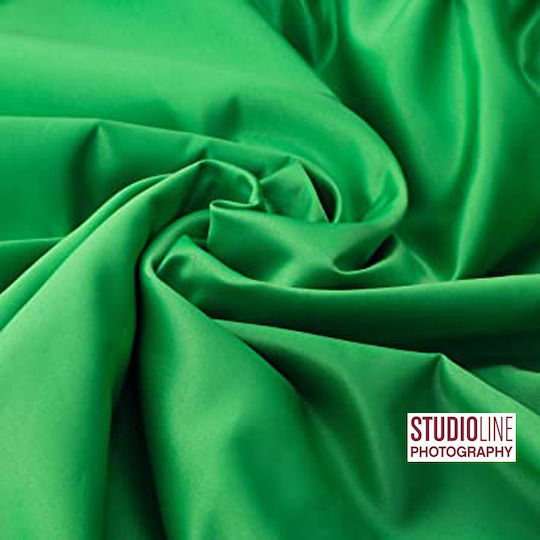 Studioline 3 X 6 Dublă Față Fundal Fotografic Profesional Verde Chroma Key Din Poliester