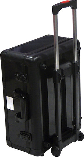 Walkasse Wmc-almixcd Flight Case Multi Format Cdj Mixer Plus Black Trolley & Wheels Pioneer Cdj-3000 Cdj-2000nxs2 Cdj-2000nxs Cdj-900nxs Cdj-850 Xdj-1000 Djm-s11 Djm-900nxs2 Djm-750mk2 Djm-850 Djm-t1 Djm-s9 Playdifferently Model1 Allen &