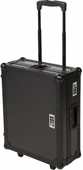 Ttpro-trolleybk Flight Case Multi Format Turntable Trolley + Wheels Black Technics Sl-1210mk7 Sl-1200mk2 Sl-1200 Sl1200gr Sl-1200gae Sl-1210gr Reloop Rp-7000rp Rp-8000mk2 Rp-8000rp Rp-4000m Rp-2000usb Pioneer Plx-1000 Plx-500