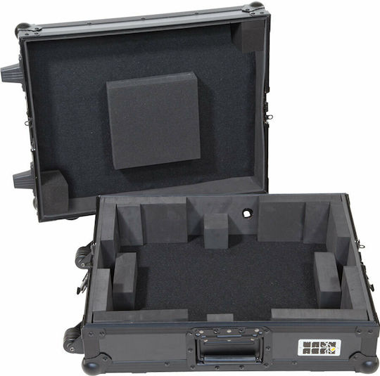 Ttpro-trolleybk Flight Case Multi Format Turntable Trolley + Wheels Black Technics Sl-1210mk7 Sl-1200mk2 Sl-1200 Sl1200gr Sl-1200gae Sl-1210gr Reloop Rp-7000rp Rp-8000mk2 Rp-8000rp Rp-4000m Rp-2000usb Pioneer Plx-1000 Plx-500