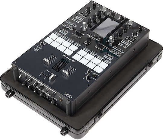 Walkasse Wmc-almixcd Flight Case Multi Format Cdj Mixer Plus Black Trolley & Wheels Pioneer Cdj-3000 Cdj-2000nxs2 Cdj-2000nxs Cdj-900nxs Cdj-850 Xdj-1000 Djm-s11 Djm-900nxs2 Djm-750mk2 Djm-850 Djm-t1 Djm-s9 Playdifferently Model1 Allen &