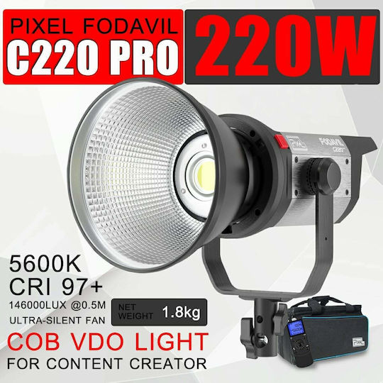 Pixel 1 Light Photography & Video Lighting Kit 220W 5600K