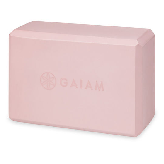 Gaiam Yoga Block Ballet Powder