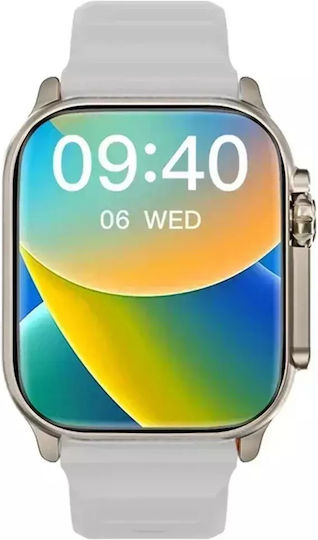 T900 Ultra Smartwatch mit Pulsmesser (Schwarz)