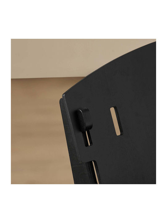 Stühle Küche klappbar Black 1Stück 55x70x72cm