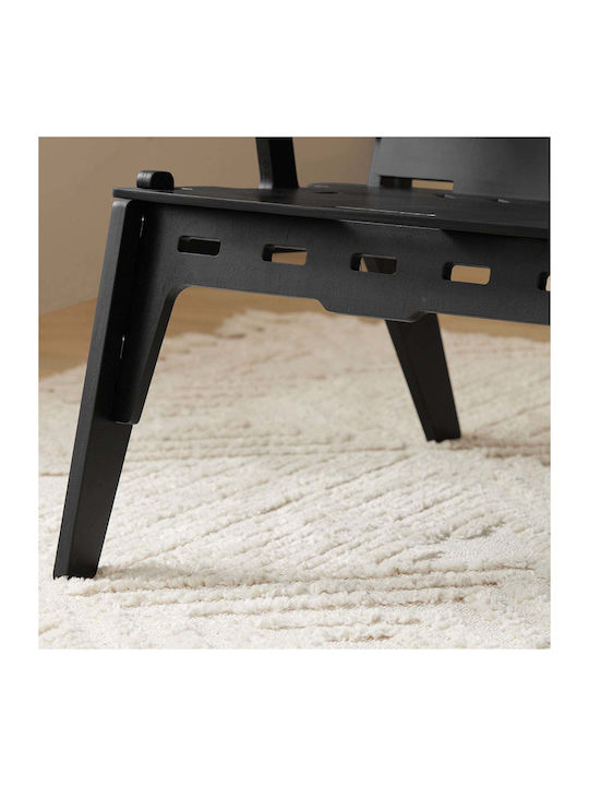 Stühle Küche klappbar Black 1Stück 55x70x72cm