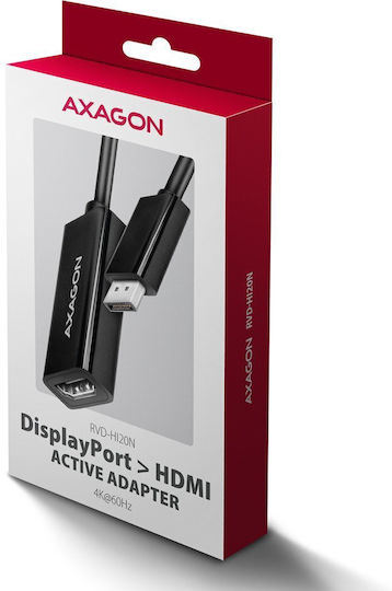 Axagon Converter DisplayPort male to HDMI female 1pcs
