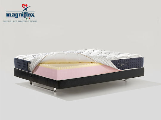 Magniflex Magnicool 10 King Size Ανατομικό Στρώμα Memory Foam 200x200cm