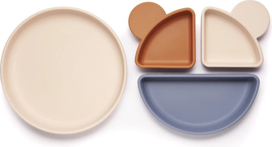 Kidnort Baby Food Plate made of Silicone