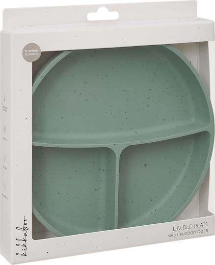Kikka Boo Kinderteller Platinum aus Silikon Grün