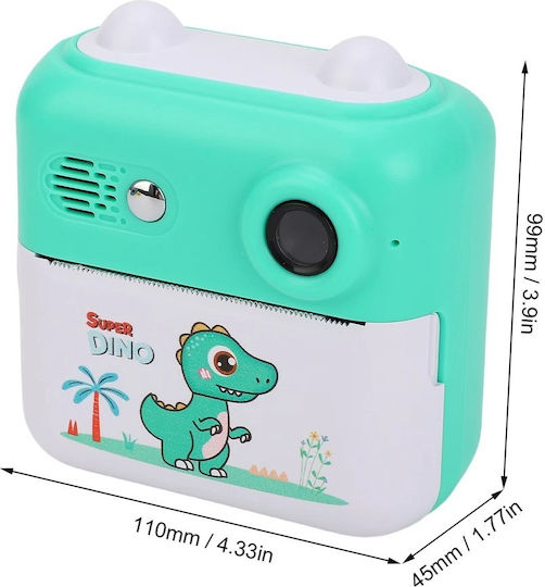 A22C Kinderkamera 24MP mit Thermodruck Grün