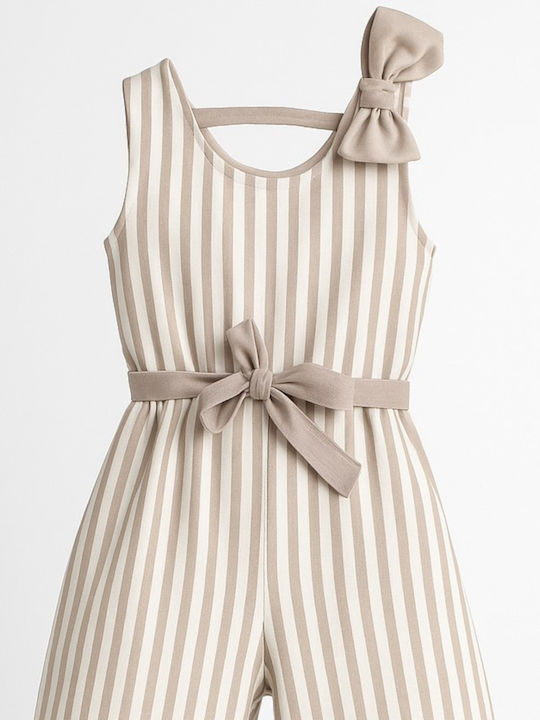 Domina Kids' Jumpsuit Ecru