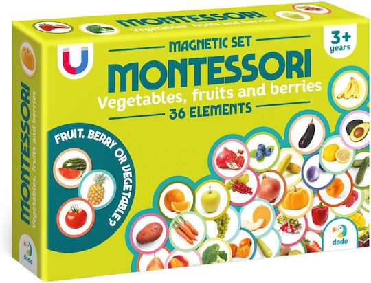 Dodo Fruits And Vegetables Montessori Educational Game Knowledge for 3+ years Years Old
