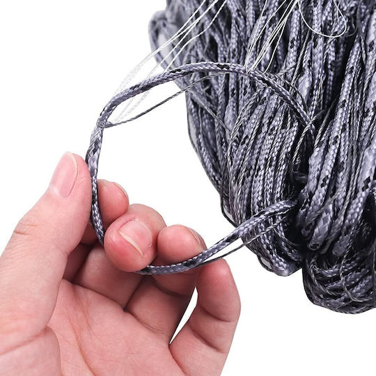 Fishing Net Canvas Rigged Mano Float Rope Wire Rope Purple 150/3 1.5m Height 60m Length 30 Millimeters