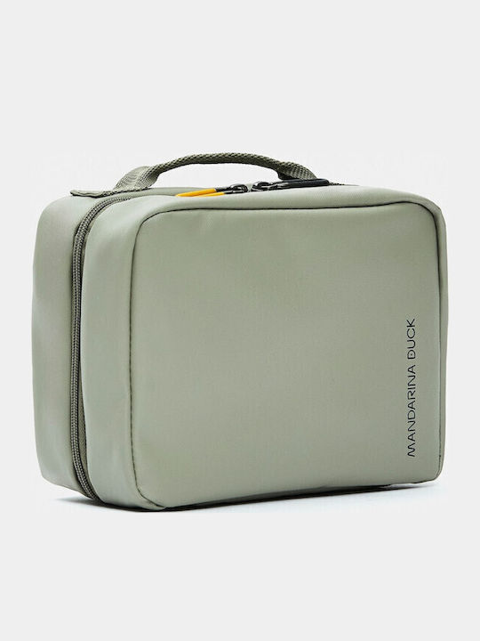 Козметична Чанта Mandarina Duck Eco Coated Toilet Kit Medium P10osn02-05j Черна
