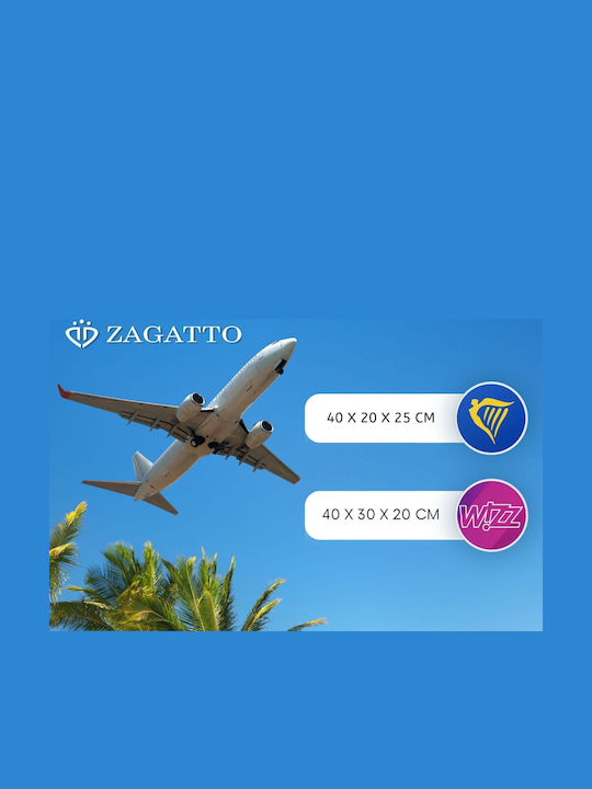 Zagatto Backpack Αδιάβροχο 15lt Μαύρο