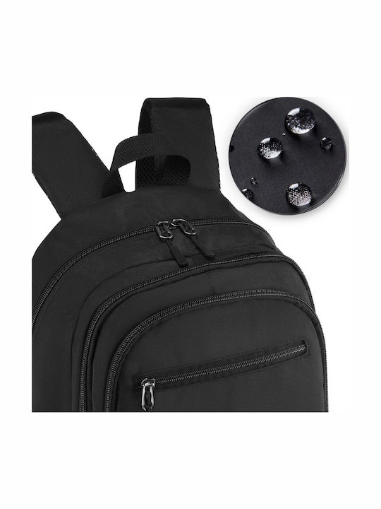 Zagatto Backpack Αδιάβροχο 13lt Μαύρο
