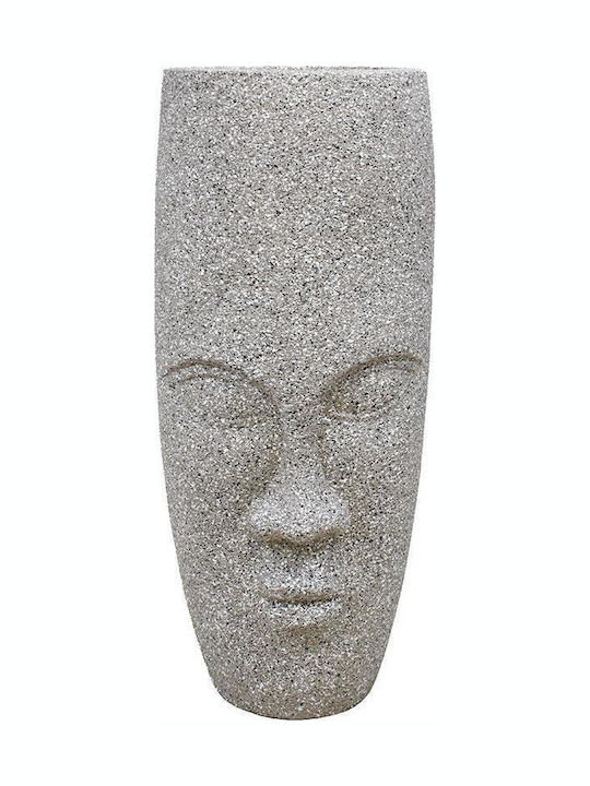 Fylliana Fl029 Face Planter Metal Gray 38x38x88cm.