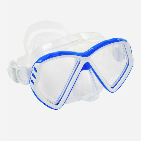Aqualung Kinder Tauchmasken Silikon mit Schnorchel Blau