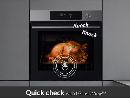 LG Φούρνος άνω Πάγκου 76lt Π59.2εκ. Μαύρος