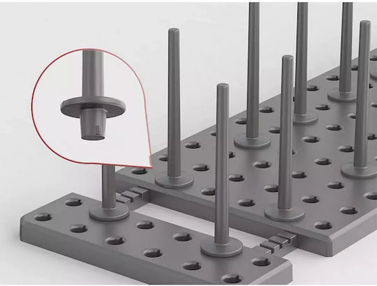 Regal Für Im Schrank 44,5cm Grau