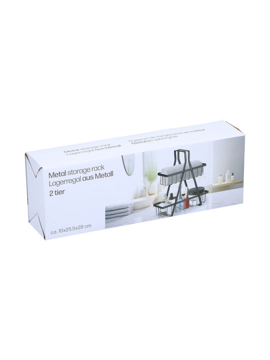 ArteLibre Επιτραπέζια Βάση Μεταλλική 10x25.5x28εκ. Μαύρη