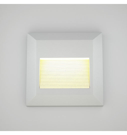Heronia HER-06 Wall-Mounted Outdoor Lighting Ceiling Lamp LED IP65 3W with Warm White Light 3x12.3cm