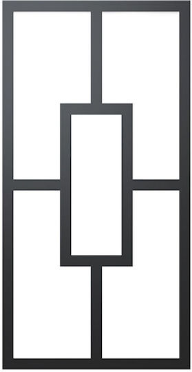Braytron Стенно Външно Осветително Тяло LED IP65 10W с Регулируемо бяло Светлина 78εκ.