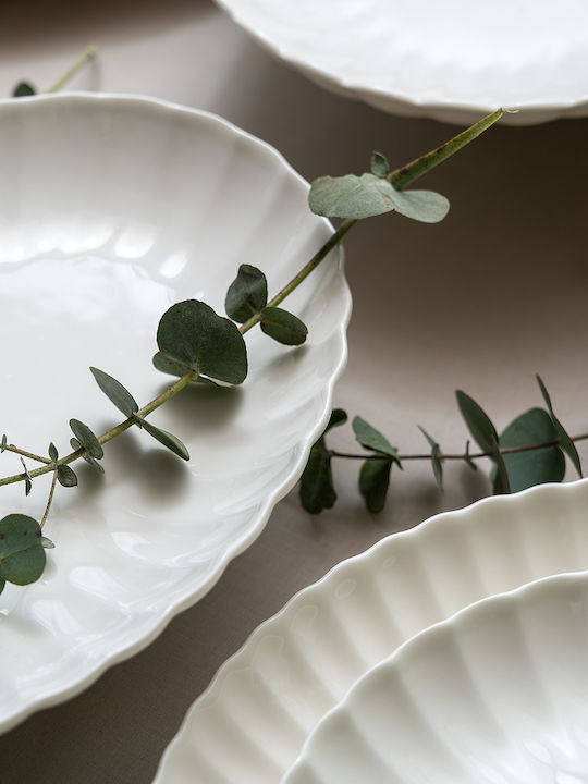 Kutahya Porselen White Porcelain Dinnerware Set 20pcs
