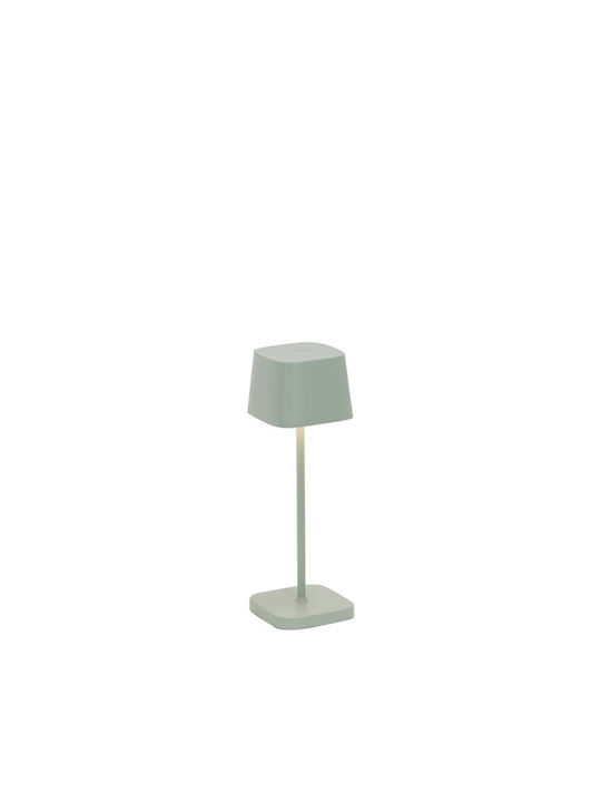 Zafferano Ofelia Table Lamp with White Shade and Base